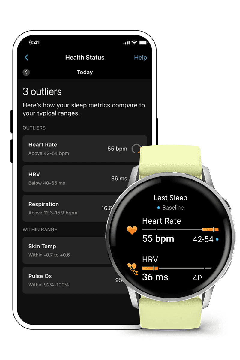 Garmin Health Status Explained: Vitals, Scores, and Lifestyle Logging