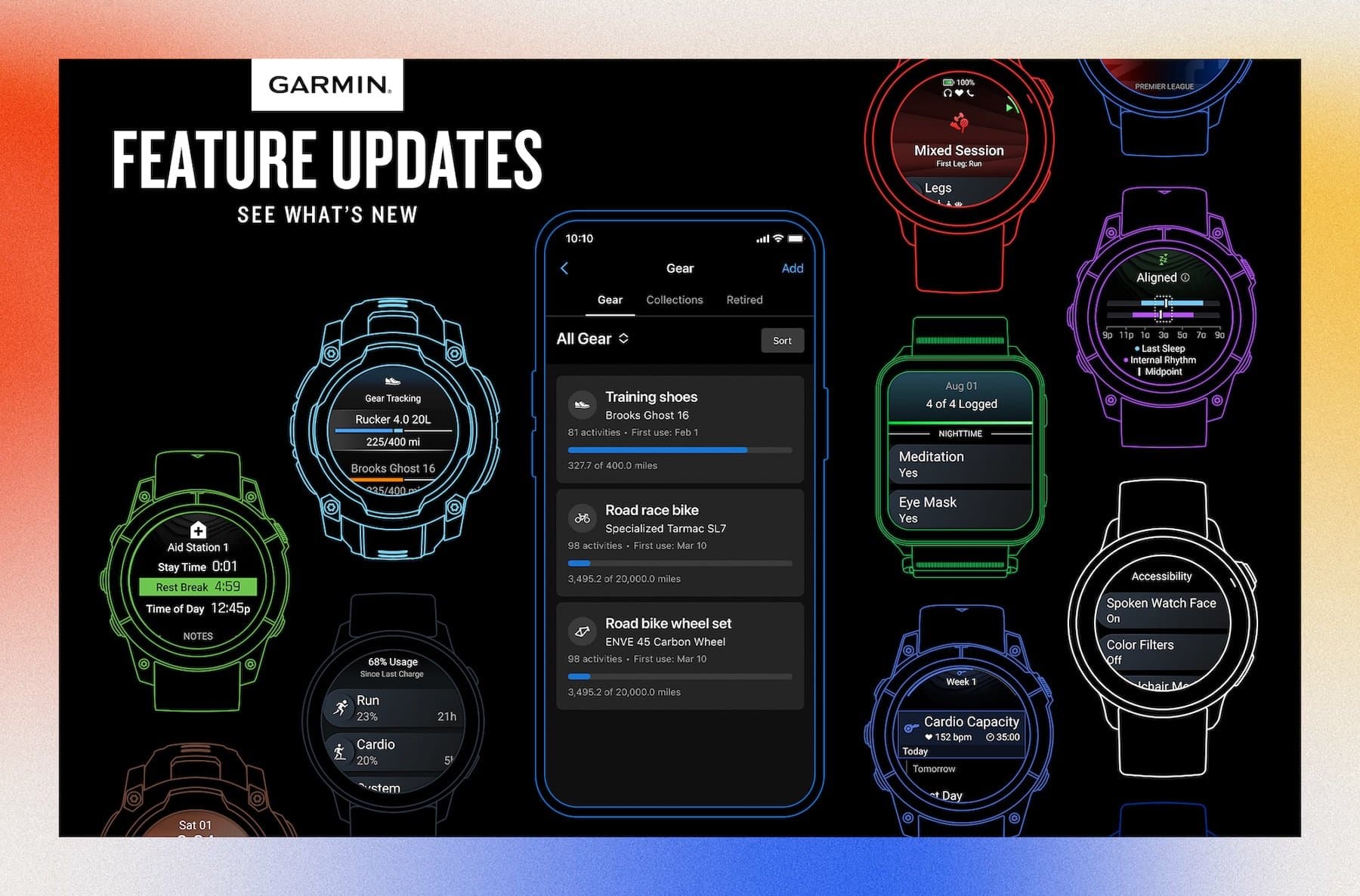 Garmin Q1 2026 Update Boosts Gear Tracking & More