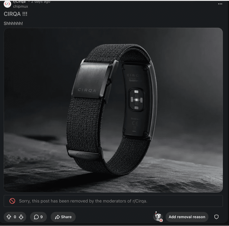Garmin CIRQA: Specs, Price, and Bicep Wear Explained