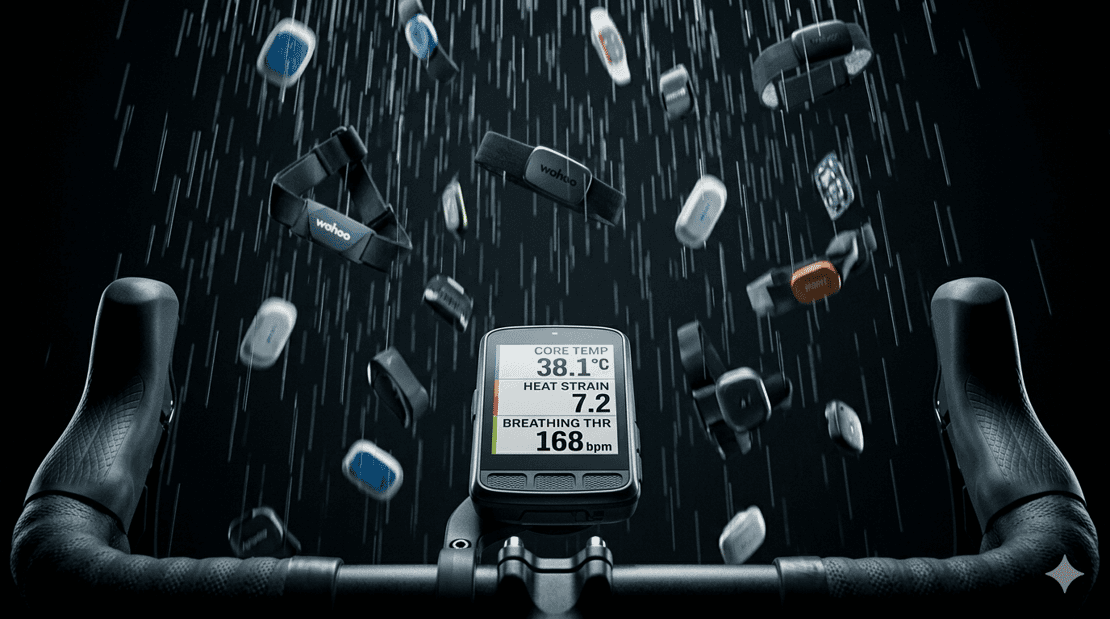 Wahoo ELEMNT ACE Gets Core Temp, Sweat, and Breathing Sensors in 2026
